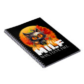 Moeder, man ik hou van herfst, herfst Halloween gr Notitieboek (Rechterzijde)