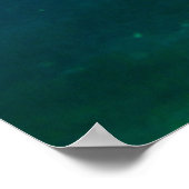 Moeder manatee met haar kalf in Crystal River Poster (Hoek)