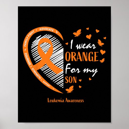 Moeder Mannen Vrouwen Ik Draag Sinaasappel Voor Mi Poster (Voorkant)