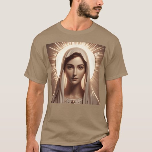 Moeder Maria1 grappig T-shirt (Voorkant)
