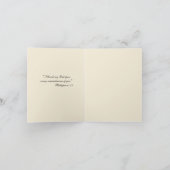 Moeder Maria Baby Jesus Floral Religious Bedankkaart (Binnen)