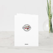 Moeder Maria Baby Jesus Floral Religious Bedankkaart (Achterkant)