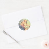 Moeder Maria Baby Jesus Geloof Stickers Zeehonden (Envelop)