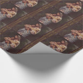 Moeder Maria en Baby Jesus inpakpapier (Hoek)