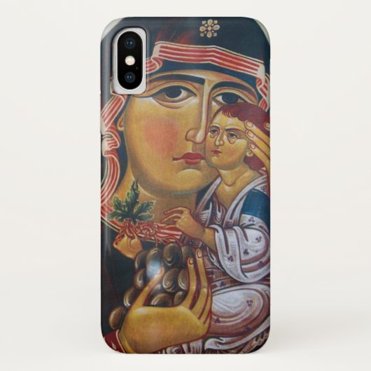 Moeder Maria en Jezus Kunst Case-Mate iPhone Case (Achterkant)