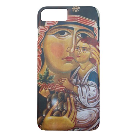 Moeder Maria En Jezus Kunst Case-Mate iPhone Case (Achterkant)
