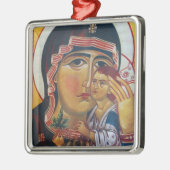 Moeder Maria En Jezus Kunst Metalen Ornament (Links)