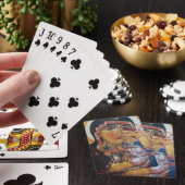 Moeder Maria en Jezus Kunst Pokerkaarten (Insitu)