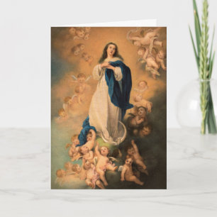 Moeder Maria Kerst Kaart