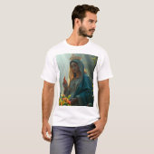 Moeder Maria Koningin van de Hemel Mannen T-shirt (Voorkant volledig)