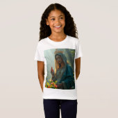 Moeder Maria Koningin van de Hemel Tee Shirt van h (Voorkant volledig)