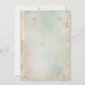 Moeder Maria met de doop van Baby Kaart (Achterkant)