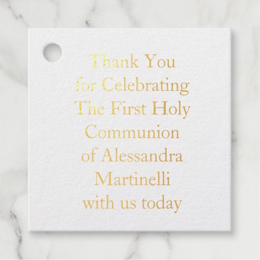 Moeder Maria - Religieuze gelegenheden Bedankjes Labels (Voorkant)