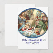 moeder Mary Bedankkaart (Voorkant / Achterkant)