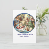 moeder Mary Bedankkaart (Staand voorkant)