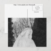 moeder Mary Briefkaart (Voorkant / Achterkant)