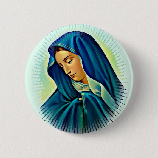 Moeder Mary Button (Voorkant)