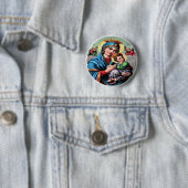 Moeder Mary Button (In situ)