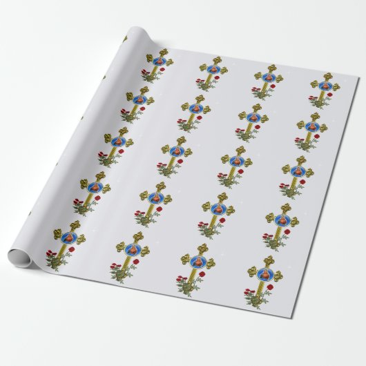 Moeder Mary Cadeaupapier (Uitgerold)