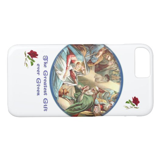 moeder Mary Case-Mate iPhone Case (Achterkant (Horizontaal))