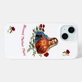 Moeder Mary Case-Mate iPhone Case (Achterkant (horizontaal))