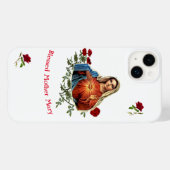 Moeder Mary Case-Mate iPhone Case (Achterkant (horizontaal))