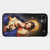 moeder Mary Case-Mate iPhone Case (Achterkant (horizontaal))