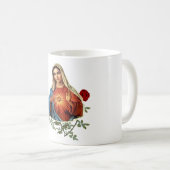 Moeder Mary design Koffiemok (Voorkant rechts)