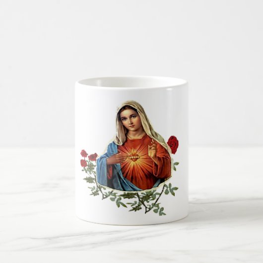 Moeder Mary design Koffiemok (Center)