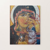 Moeder Mary en Jezus Art Legpuzzel (Verticaal)