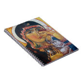 Moeder Mary en Jezus Art Notitieboek (Rechterzijde)