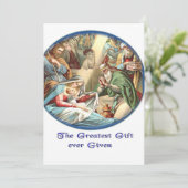 moeder Mary Feestdagenkaart (Staand voorkant)