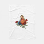 Moeder Mary Fleece Deken (Voorkant)