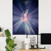 Moeder Mary, Heilige Imacularis, Jezus Poster (Thuiskantoor)