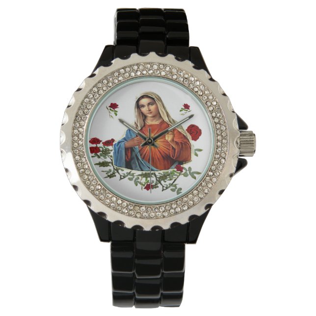 Moeder Mary Horloge (Voorkant)