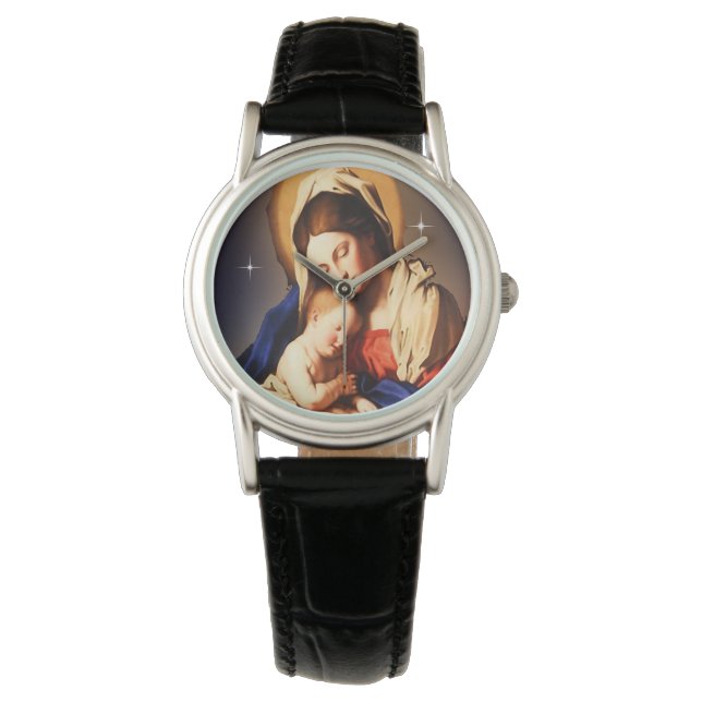 Moeder Mary Horloge (Voorkant)