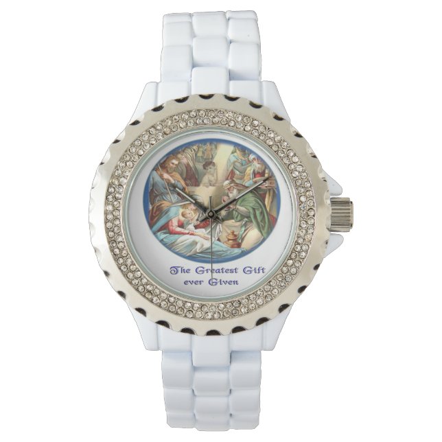 moeder Mary Horloge (Voorkant)