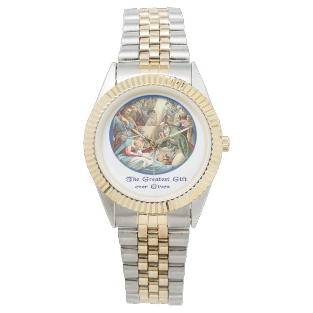 moeder Mary Horloge (Voorkant)