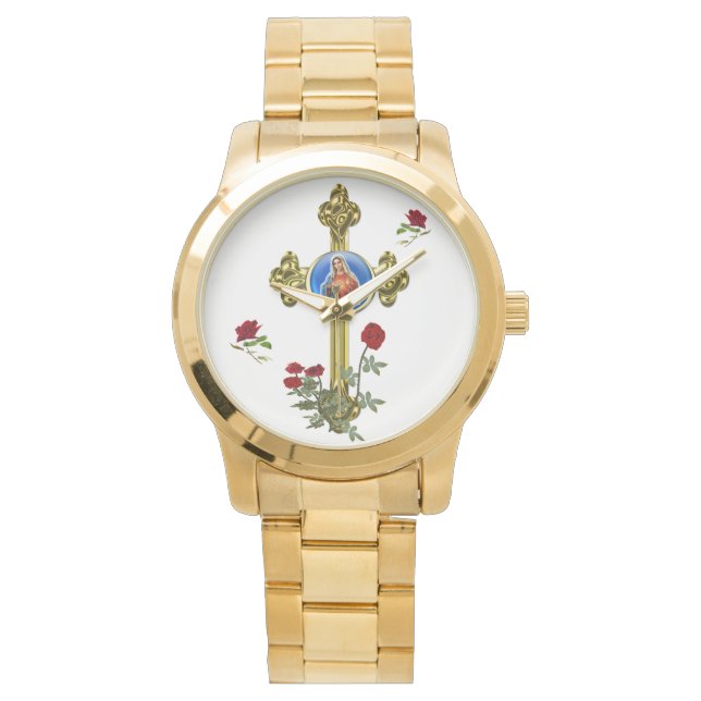 Moeder Mary Horloge (Voorkant)