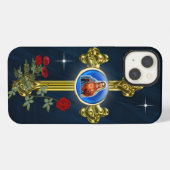 Moeder Mary iPhone Hoesje (Achterkant horizontaal)
