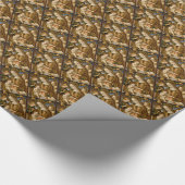 Moeder Mary Jesus Christus Angels Kerstmis Cadeaupapier (Hoek)