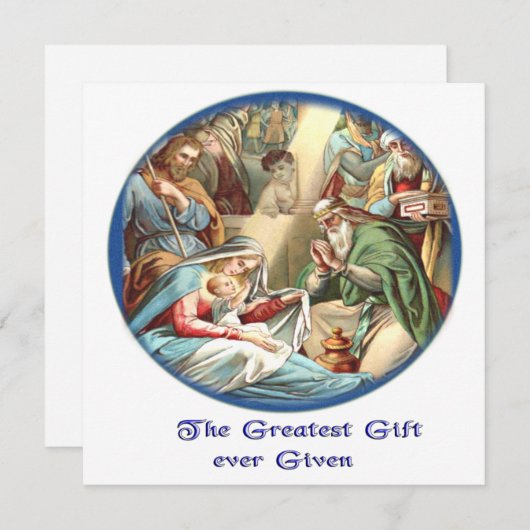 moeder Mary Kaart (Voorkant / Achterkant)