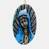 moeder Mary Keramisch Ornament (Rechts)