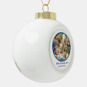moeder Mary Keramische Bal Ornament (Links)