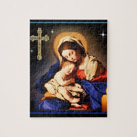 moeder Mary Legpuzzel (Verticaal)