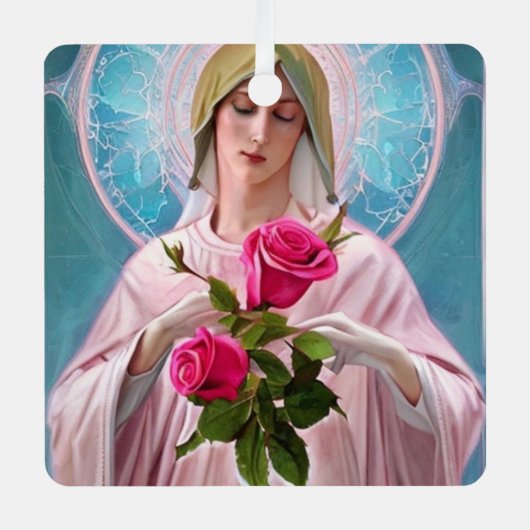 Moeder Mary Ornament (Voorkant)