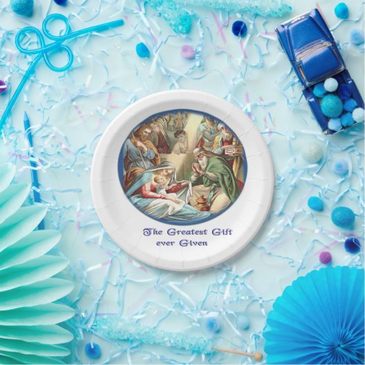 moeder Mary Papieren Bordje (Feest)