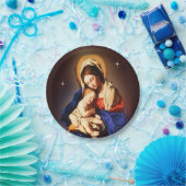 moeder Mary Papieren Bordje (Feest)