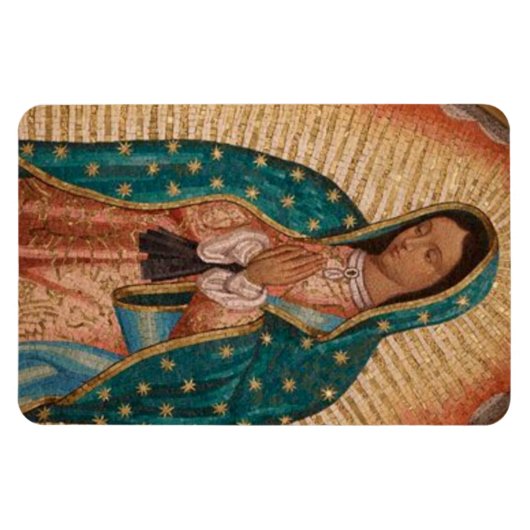 Moeder Mary Portrait Magneet (Horizontaal)