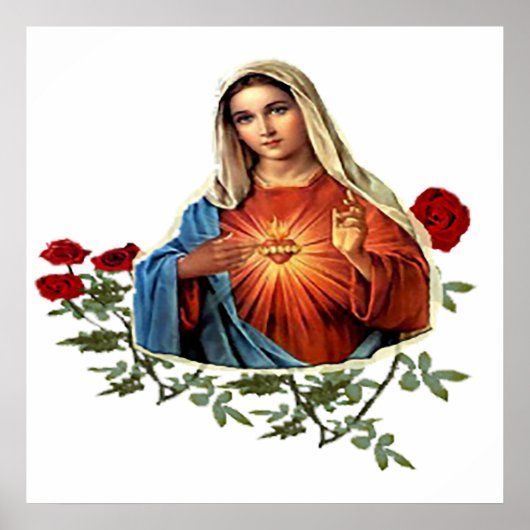 Moeder Mary Poster (Voorkant)